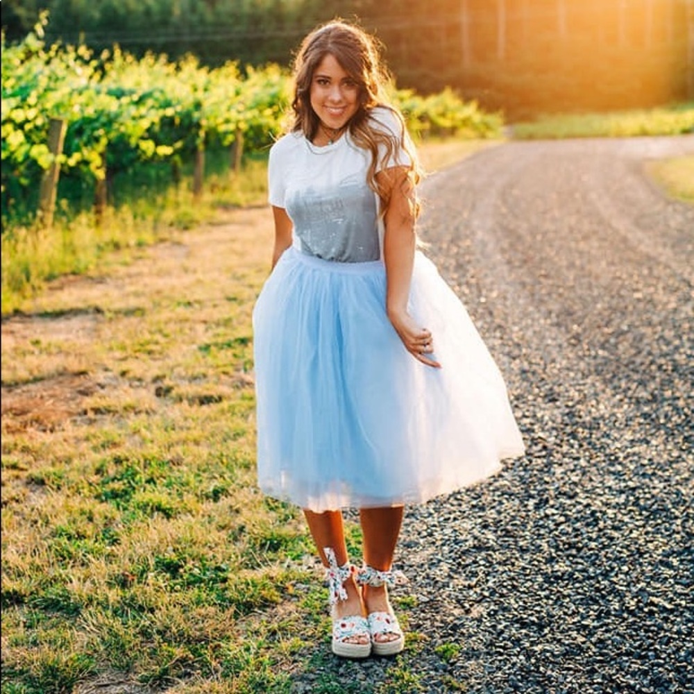 windsor baby blue tutu